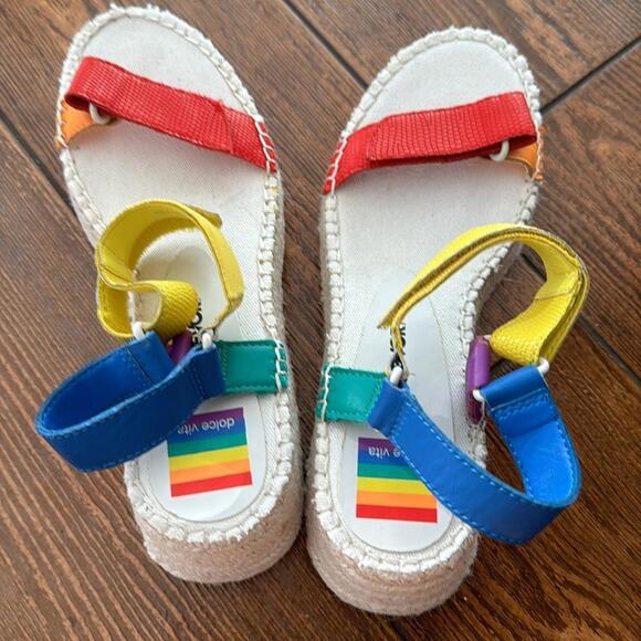 Dolce Vita x Trevor Myra Pride Sandal 7 - Picture 6 of 7